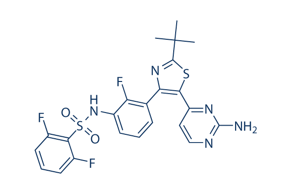 Dabrafenib (GSK2118436) Chemical Structure