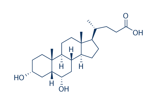 Hyodeoxycholic acid (HDCA) Chemical Structure
