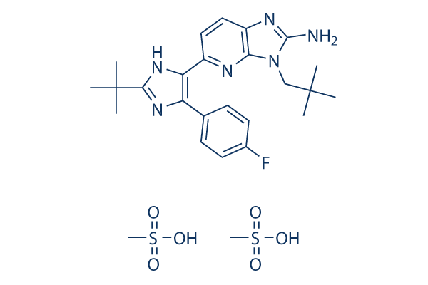 
		Ralimetinib (LY2228820) dimesylate | ≥99%(HPLC) | Selleck | p38 MAPK inhibitor
