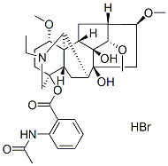 Lappaconite HBr Chemical Structure