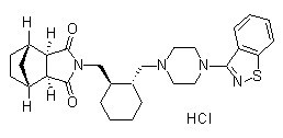 Lurasidone HCl Chemical Structure