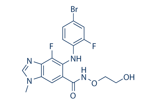 Binimetinib (MEK162) Chemical Structure