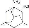 Memantine HCl Chemical Structure