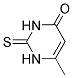 Methylthiouracil Chemical Structure