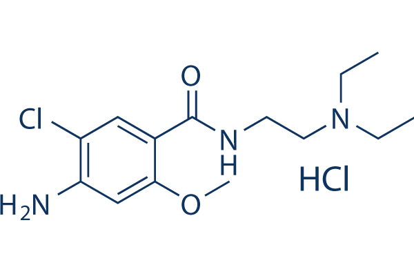 Metoclopramide HCl Chemical Structure