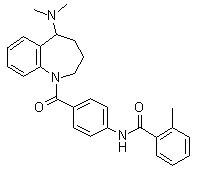 Mozavaptan Chemical Structure
