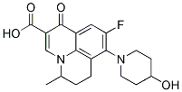 Nadifloxacin  Chemical Structure