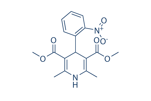Nifedipine (BAY-a-1040) Chemical Structure