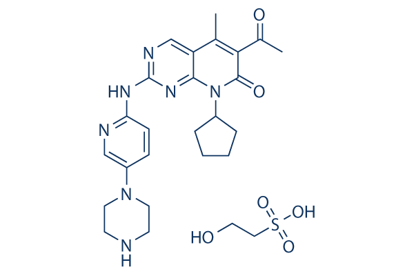 Palbociclib (PD0332991) Isethionate Chemical Structure