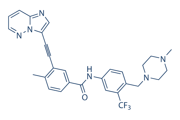 Ponatinib (AP24534) Chemical Structure
