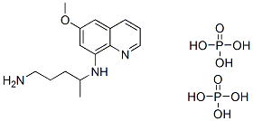 Primaquine Diphosphate Chemical Structure