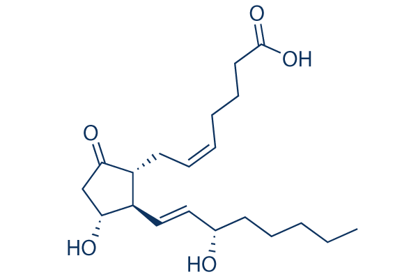 Prostaglandin E2 (PGE2) Chemical Structure