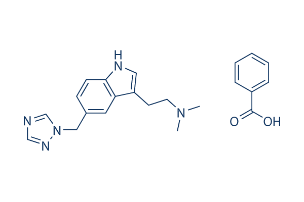 Rizatriptan Benzoate  Chemical Structure