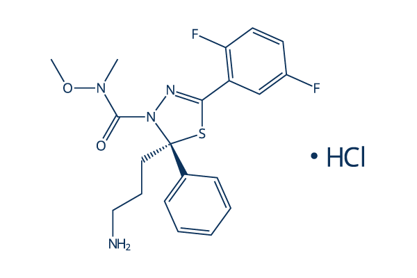 Filanesib hydrochloride Chemical Structure