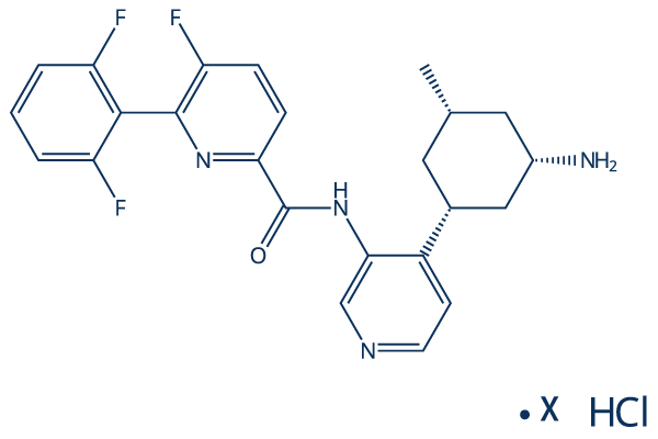 PIM447 (LGH447) Hydrochloride Chemical Structure