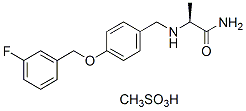 Safinamide Mesylate Chemical Structure