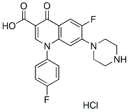 Sarafloxacin HCl Chemical Structure