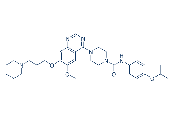 Tandutinib (MLN518) Chemical Structure
