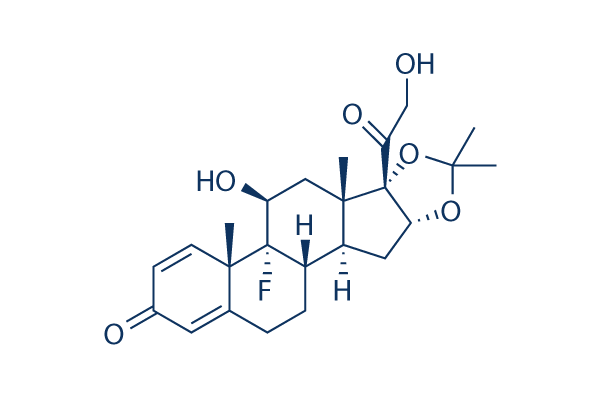 Triamcinolone Acetonide Chemical Structure