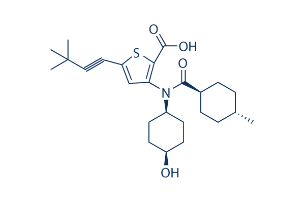 Lomibuvir (VX-222) Chemical Structure