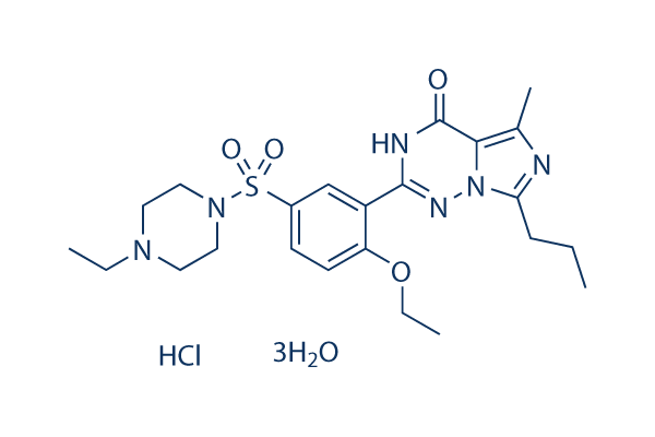 Vardenafil HCl Trihydrate Chemical Structure