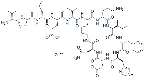 Bacitracin Zinc Chemical Structure