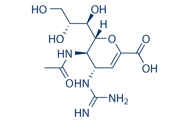 Zanamivir Chemical Structure