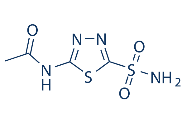 Acetazolamide Chemical Structure