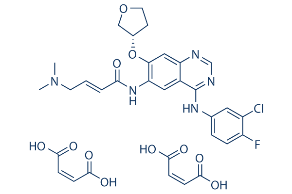 Afatinib (BIBW2992) Dimaleate Chemical Structure