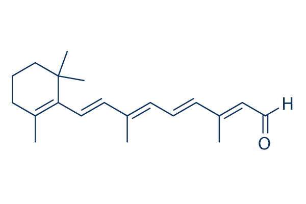 All trans-Retinal Chemical Structure