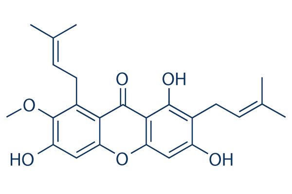Alpha-Mangostin Chemical Structure