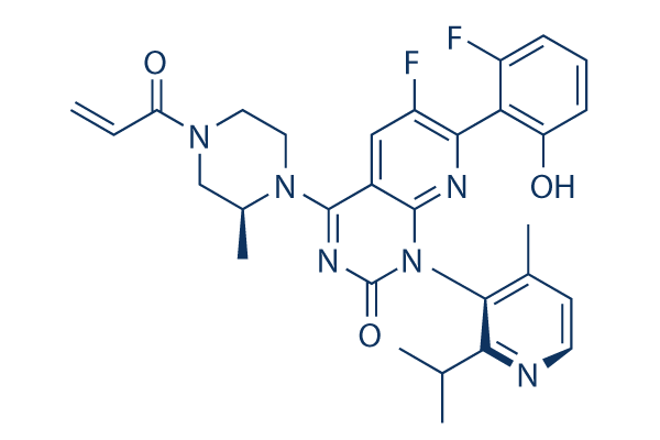 Sotorasib (AMG510) Chemical Structure