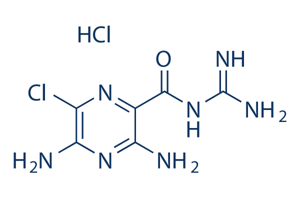 Amiloride (MK-870) HCl Chemical Structure
