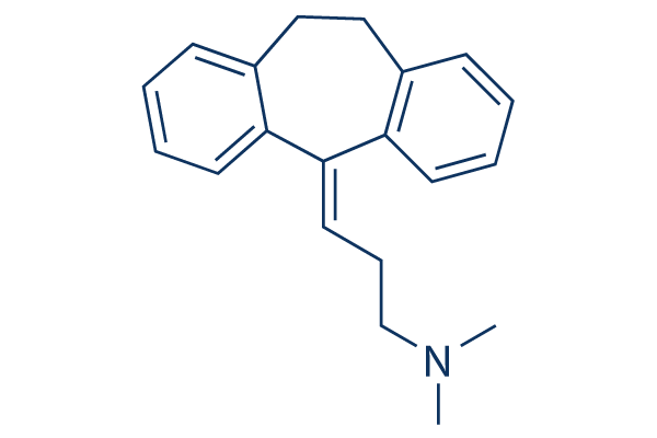 Amitriptyline Chemical Structure