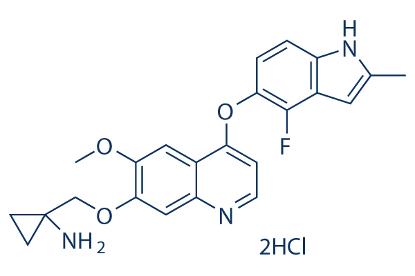 Anlotinib (AL3818) dihydrochloride Chemical Structure