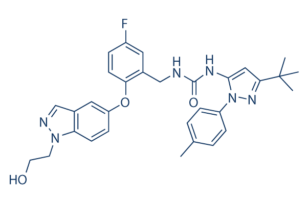 Pexmetinib (ARRY-614) Chemical Structure