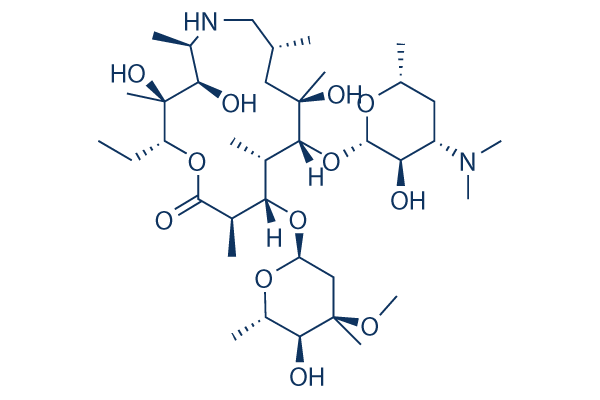 Azathramycin Chemical Structure