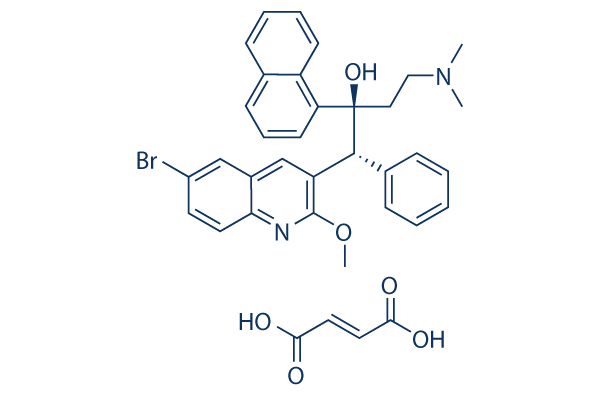 Bedaquiline fumarate Chemical Structure
