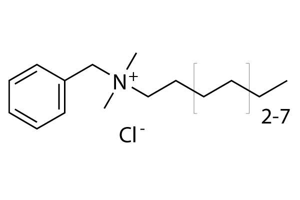Benzalkonium chloride Chemical Structure