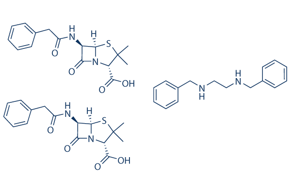 Benzathine penicilline Chemical Structure