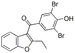 Benzbromarone Chemical Structure