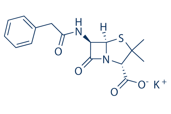Benzylpenicillin potassium Chemical Structure