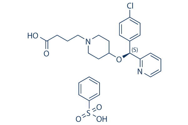 Bepotastine Besilate Chemical Structure