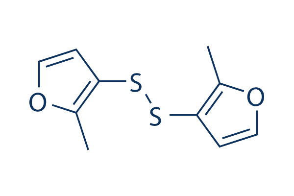 Bis(2-methyl-3-furyl)disulphide Chemical Structure