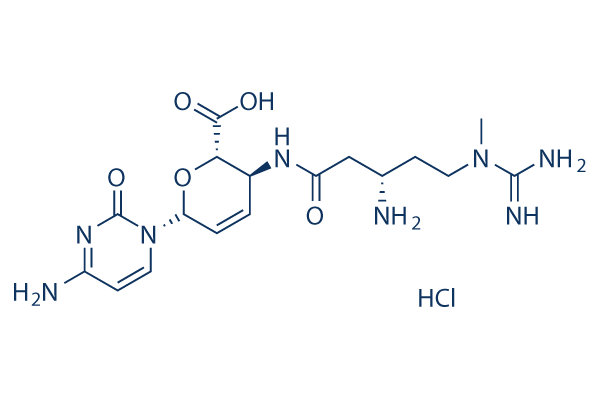 Blasticidin S HCl Chemical Structure
