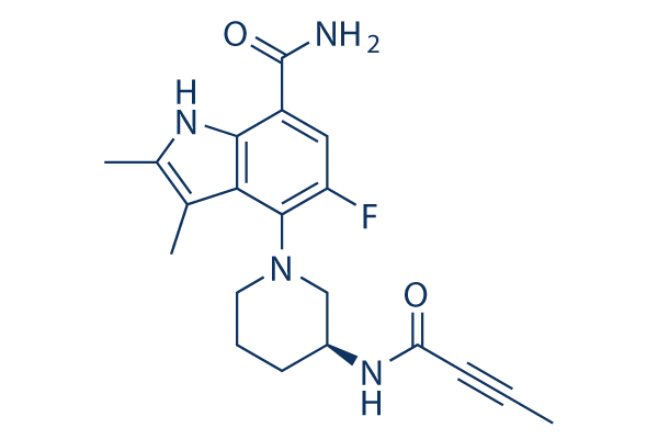 Branebrutinib (BMS-986195) Chemical Structure