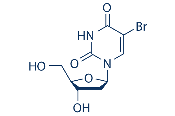 Bromodeoxyuridine (BrdU) Chemical Structure