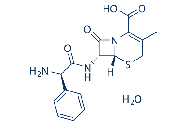 Cephalexin Monohydrate Chemical Structure