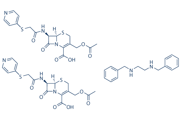 Cephapirin Benzathine Chemical Structure