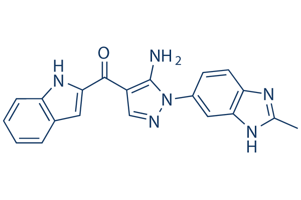 Zoligratinib (Debio-1347) Chemical Structure